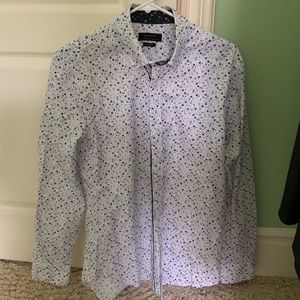 ZARA Floral Collared Shirt Size Medium New